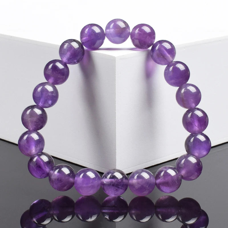 High Quality Natural Stone Amethyst Bracelet