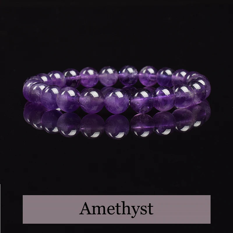 High Quality Natural Stone Amethyst Bracelet