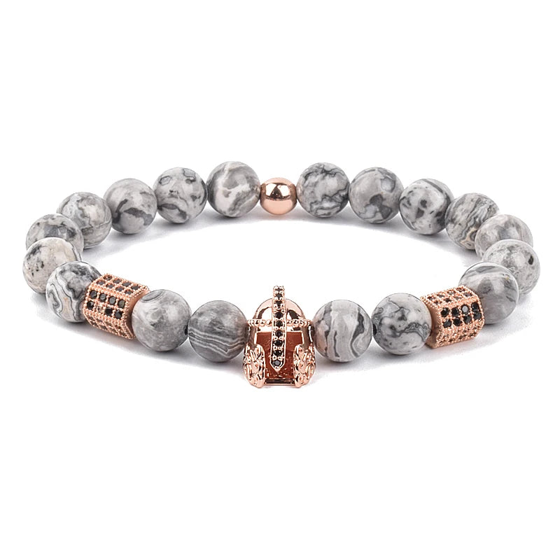 Fashion Cubic Zirconia Skull Leopard Bracelet