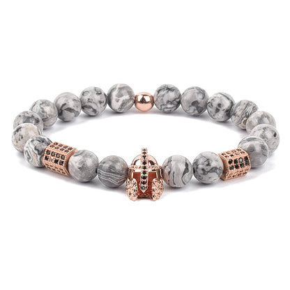 Fashion Cubic Zirconia Skull Leopard Bracelet