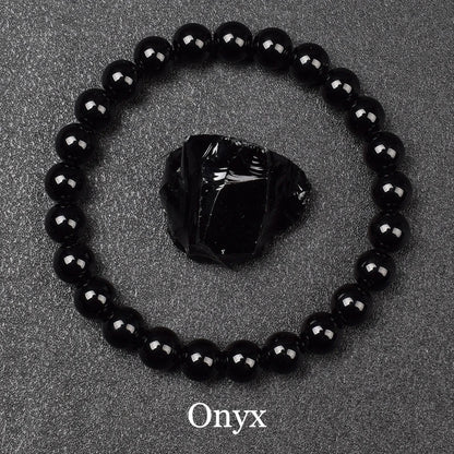 Natural African Bloodstones Beads Bracelet