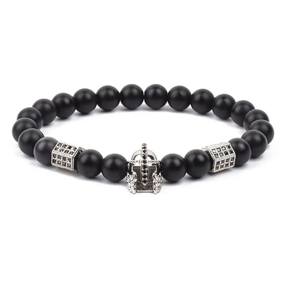 Fashion Cubic Zirconia Skull Leopard Bracelet
