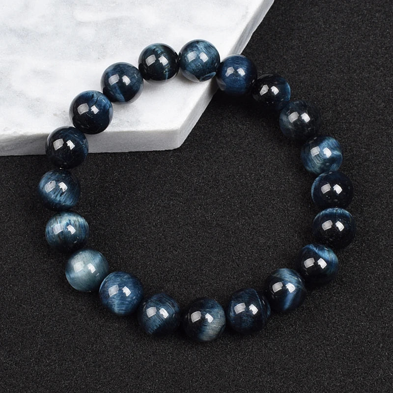 Real Natural Yellow Tiger Eye Bracelet