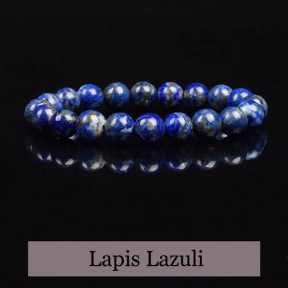 Natural Lapis Lazuli Stone Beads Bracelet