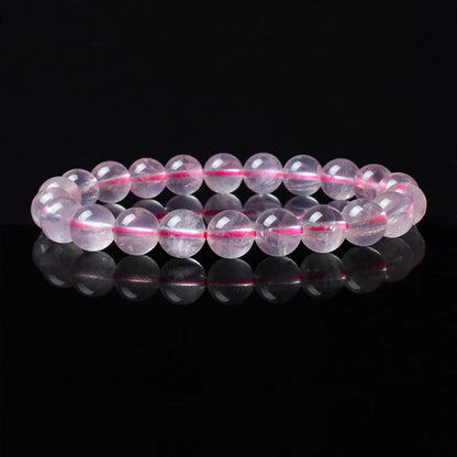 Natural Rose Quartz Beads Bracelet