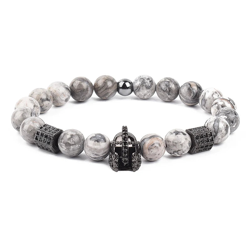 Fashion Cubic Zirconia Skull Leopard Bracelet