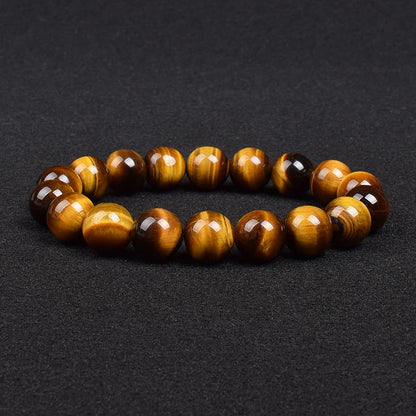 Real Natural Yellow Tiger Eye Bracelet