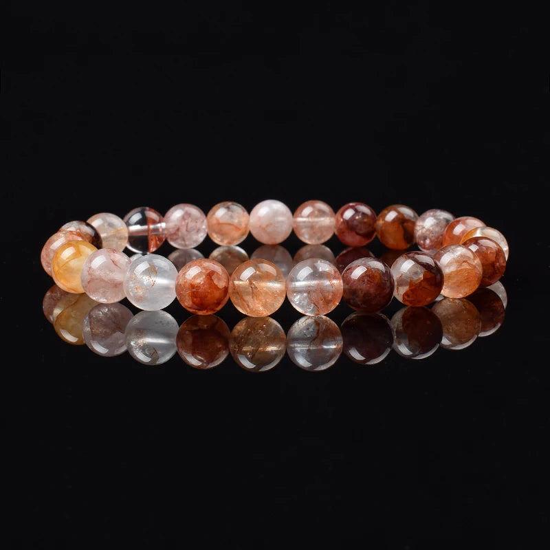 Natural Rose Quartz Beads Bracelet