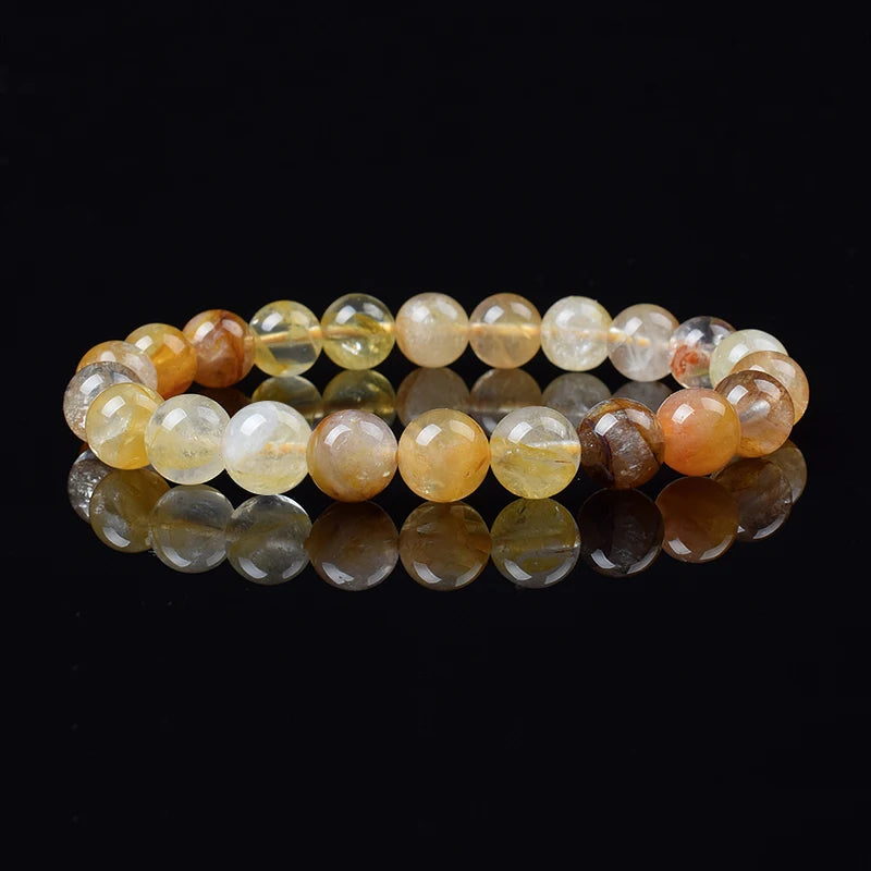 Natural Rose Quartz Beads Bracelet