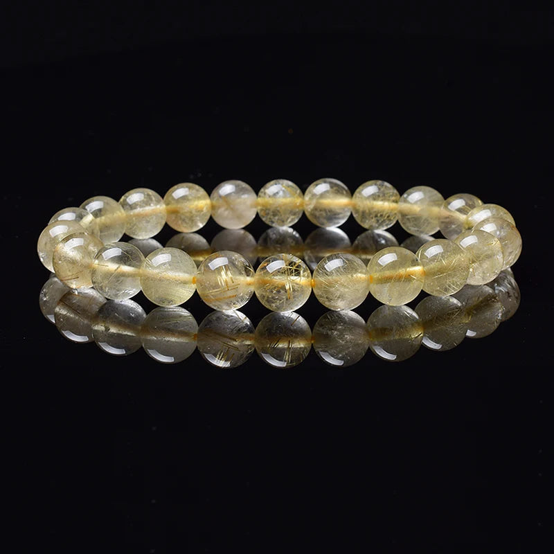 Natural Rose Quartz Beads Bracelet