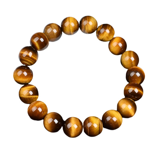Real Natural Yellow Tiger Eye Bracelet