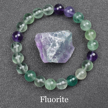 Natural Silver Color Obsidian Bracelet