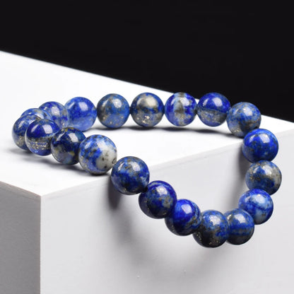 Natural Lapis Lazuli Stone Beads Bracelet