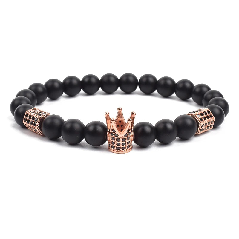 Fashion Cubic Zirconia Skull Leopard Bracelet