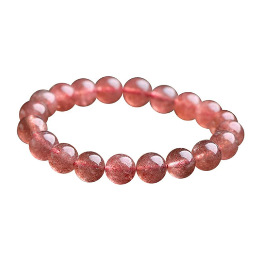 Natural Strawberry Quartz Bracelets