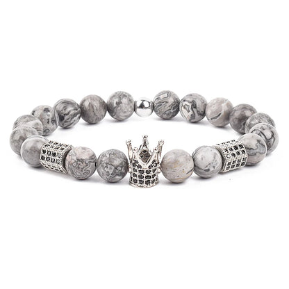 Fashion Cubic Zirconia Skull Leopard Bracelet