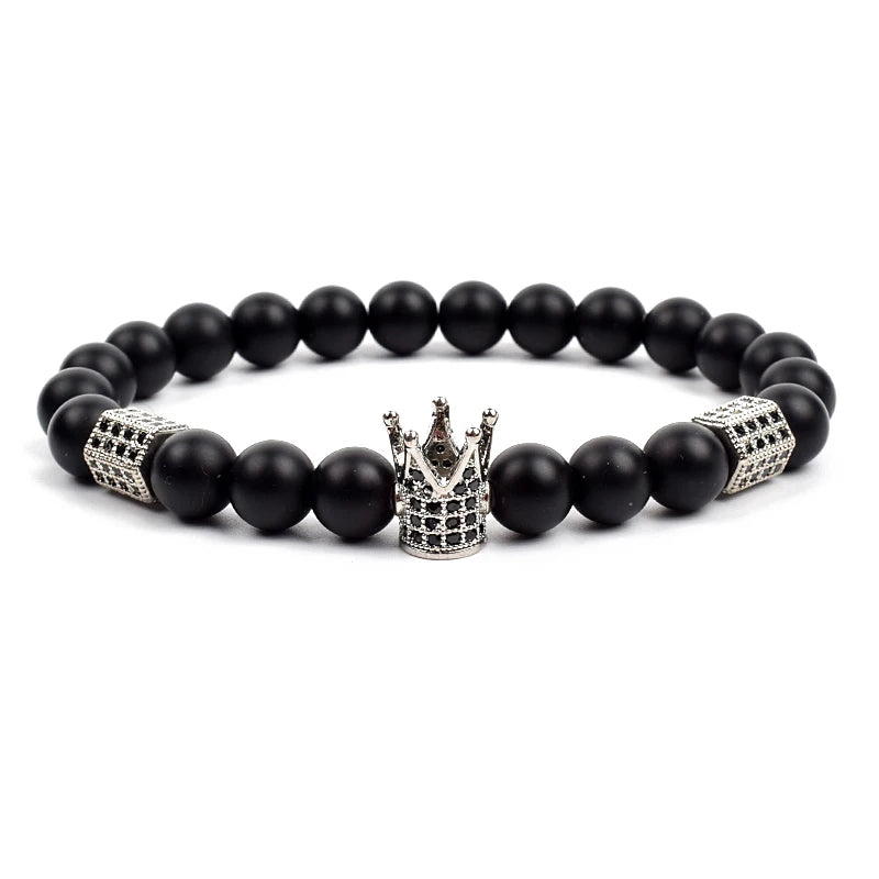 Fashion Cubic Zirconia Skull Leopard Bracelet