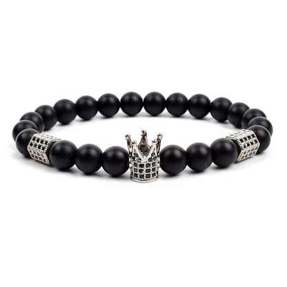 Fashion Cubic Zirconia Skull Leopard Bracelet