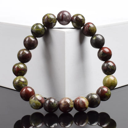 Natural Dragon Blood Stone Bracelet