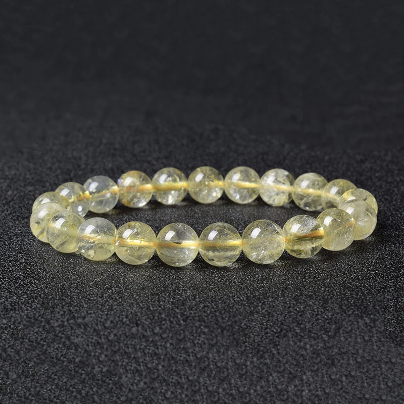 Natural Rose Quartz Beads Bracelet