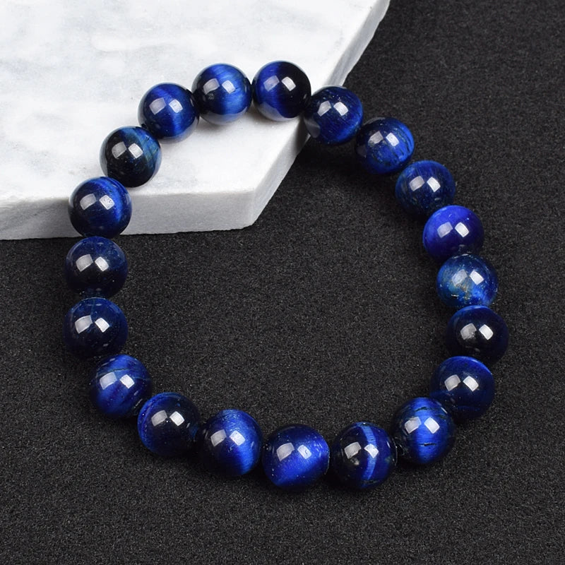 Real Natural Yellow Tiger Eye Bracelet