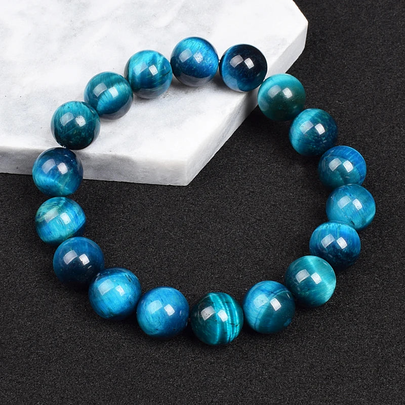 Real Natural Yellow Tiger Eye Bracelet