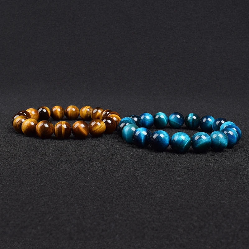 Real Natural Yellow Tiger Eye Bracelet