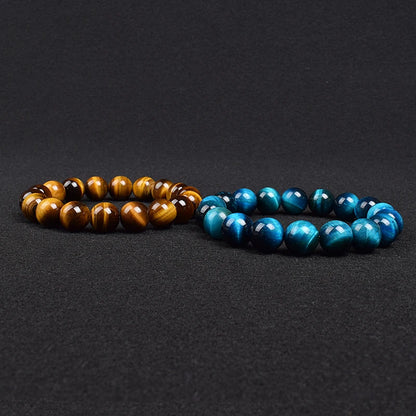 Real Natural Yellow Tiger Eye Bracelet