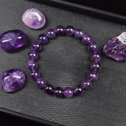 High Quality Natural Stone Amethyst Bracelet