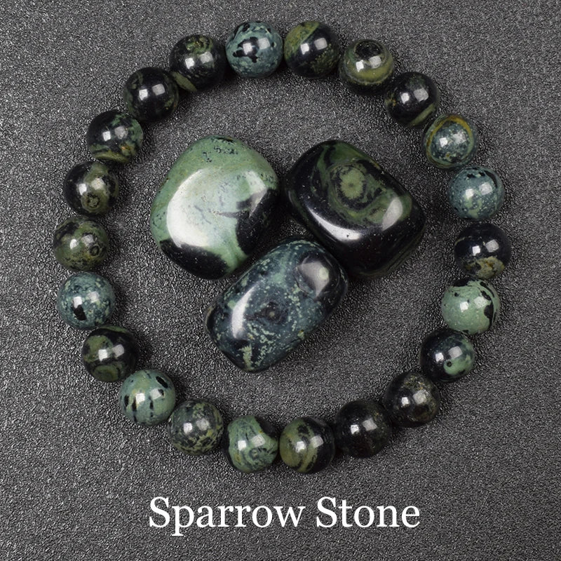Natural Silver Color Obsidian Bracelet