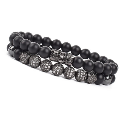 Luxury Charm Beads Bracelet Set