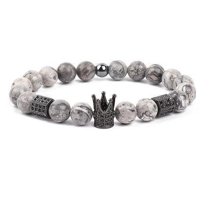 Fashion Cubic Zirconia Skull Leopard Bracelet