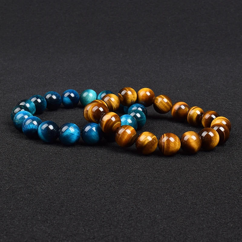 Real Natural Yellow Tiger Eye Bracelet