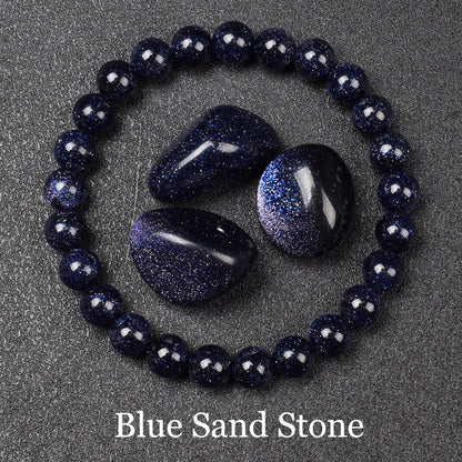 Natural Silver Color Obsidian Bracelet