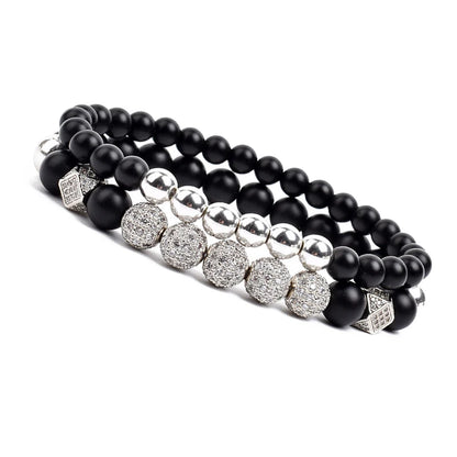 Luxury Charm Beads Bracelet Set