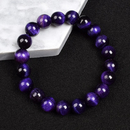 Real Natural Yellow Tiger Eye Bracelet