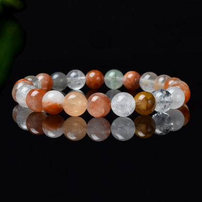 Natural Rose Quartz Beads Bracelet
