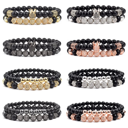 Luxury Charm Beads Bracelet Set