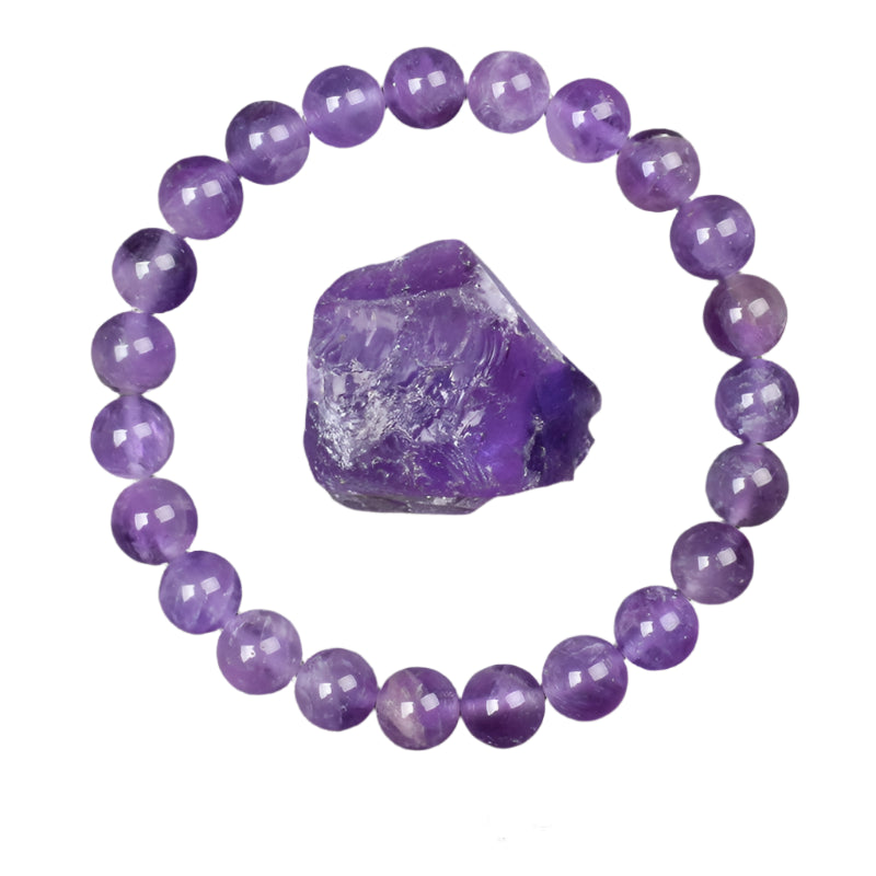 High Quality Natural Stone Amethyst Bracelet