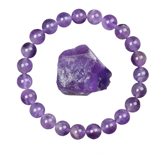 High Quality Natural Stone Amethyst Bracelet
