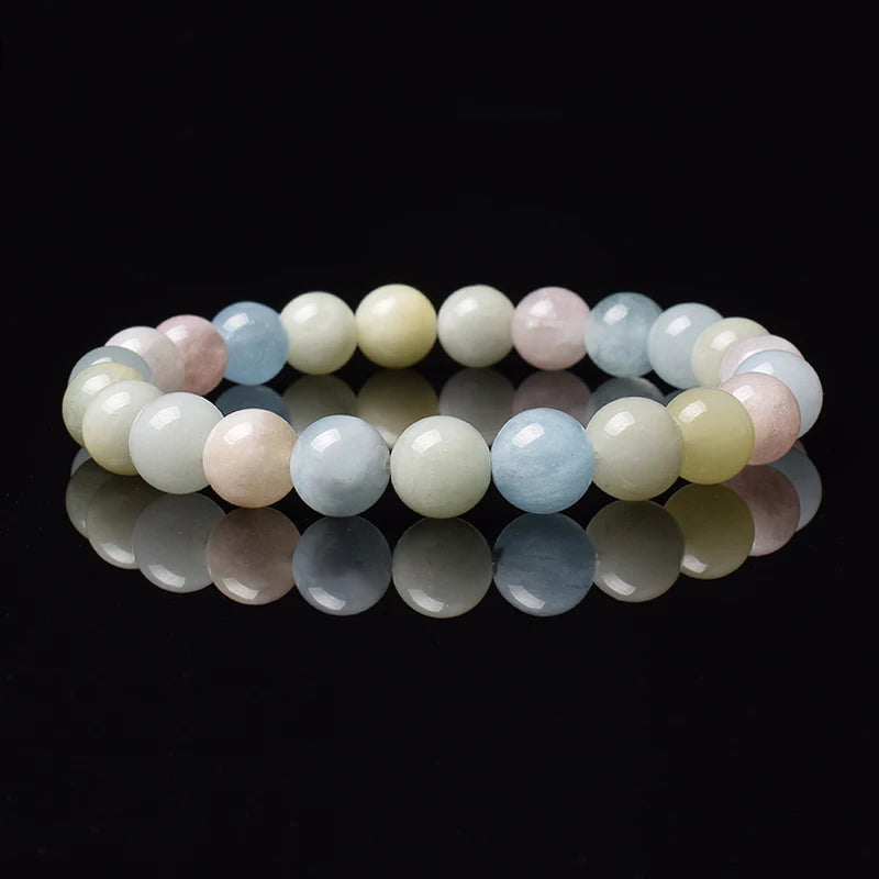 Natural Rose Quartz Beads Bracelet