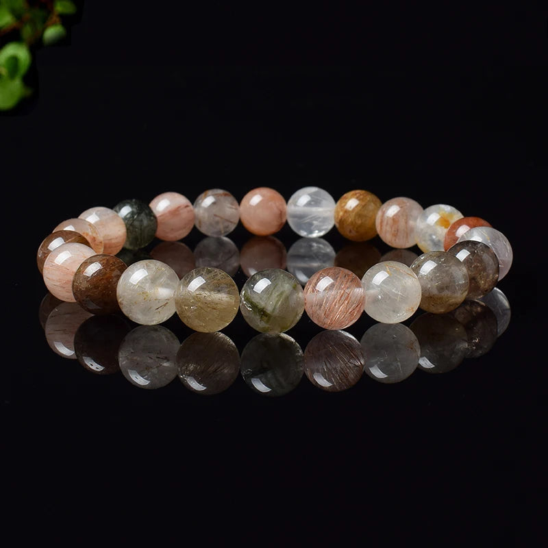 Natural Rose Quartz Beads Bracelet