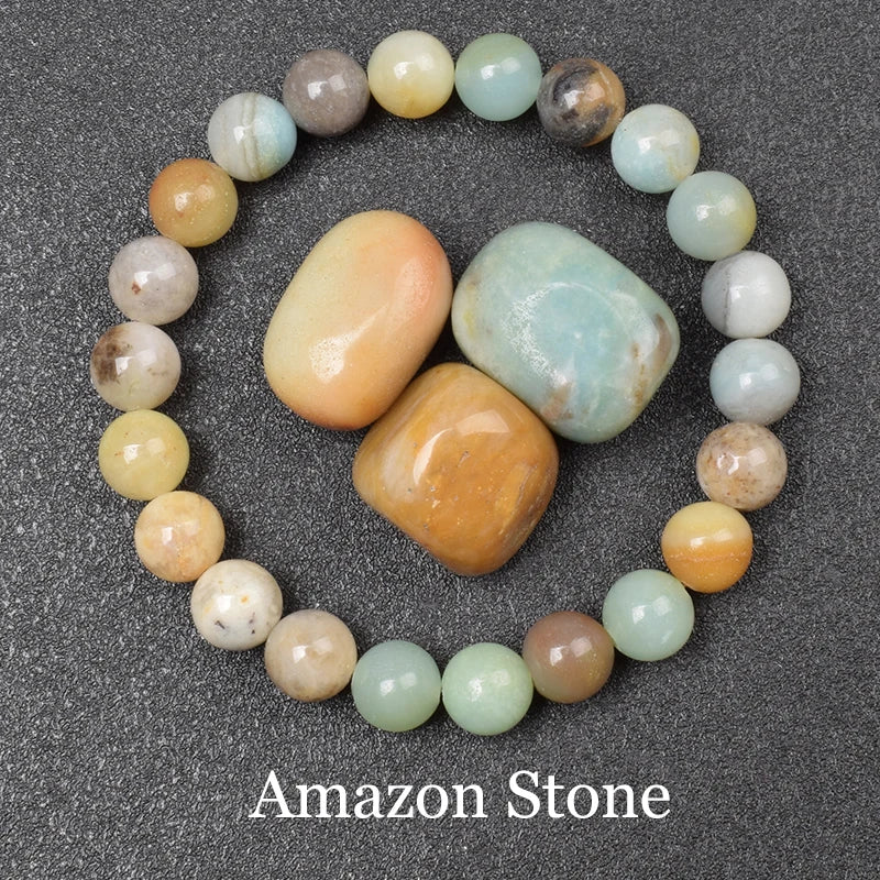 Natural Silver Color Obsidian Bracelet