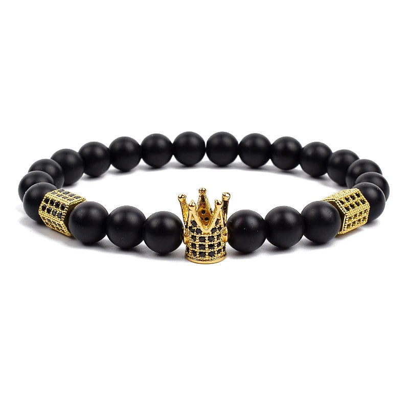 Fashion Cubic Zirconia Skull Leopard Bracelet